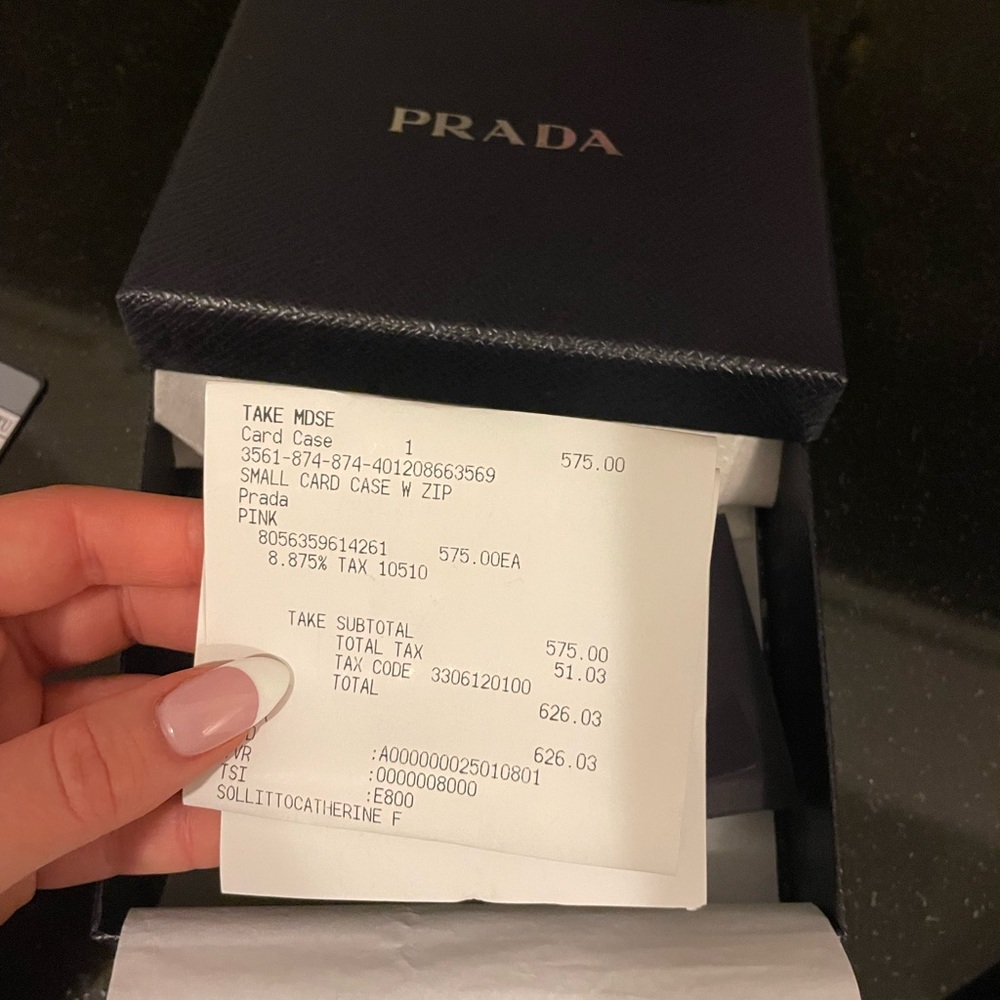 PRADA Pink Wallet - Picture 12 of 14